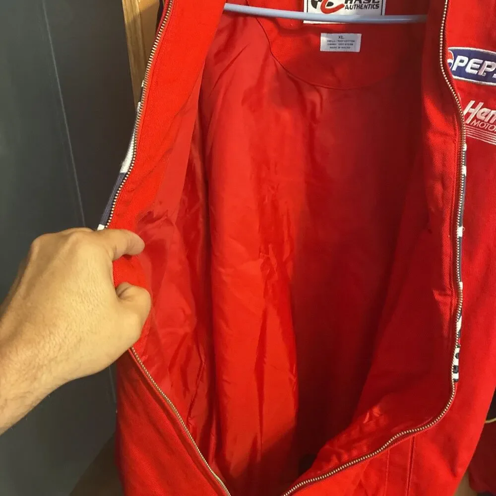 Chase Jeff Gordon Dupont NASCAR Racing Jacket Men Size Xtra Large Xl Coat